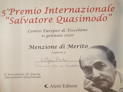 V Premio Internazionale Salvatore Quasimodo 2020
